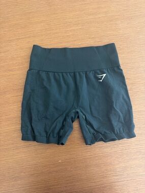 Gymshark Black High-Waist Seamless Bike Shorts